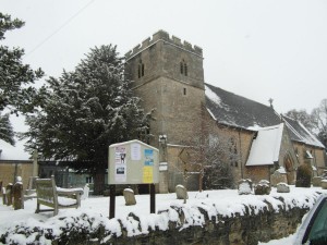 Wolvercote in Snow